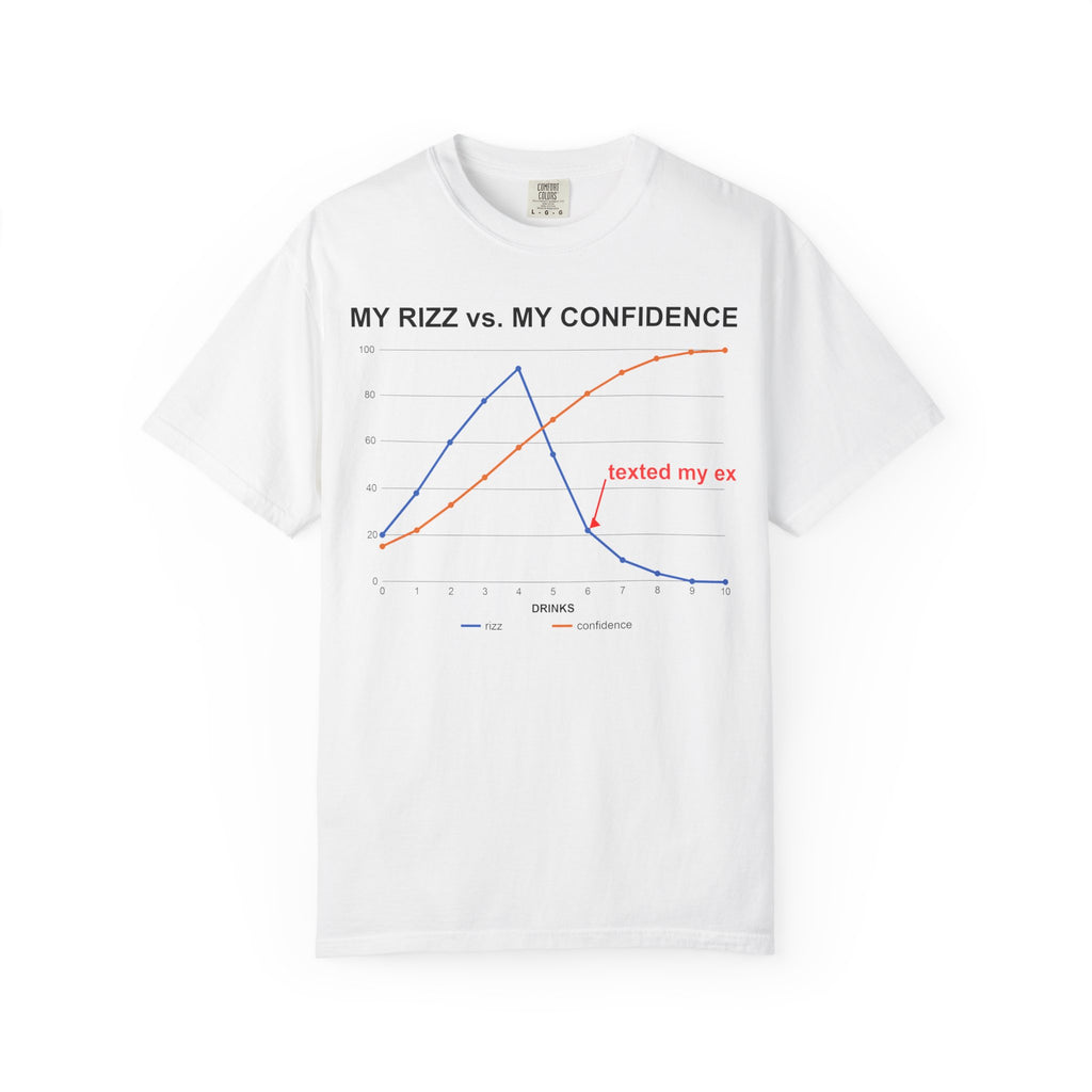 My Rizz vs My Confidence Shirt