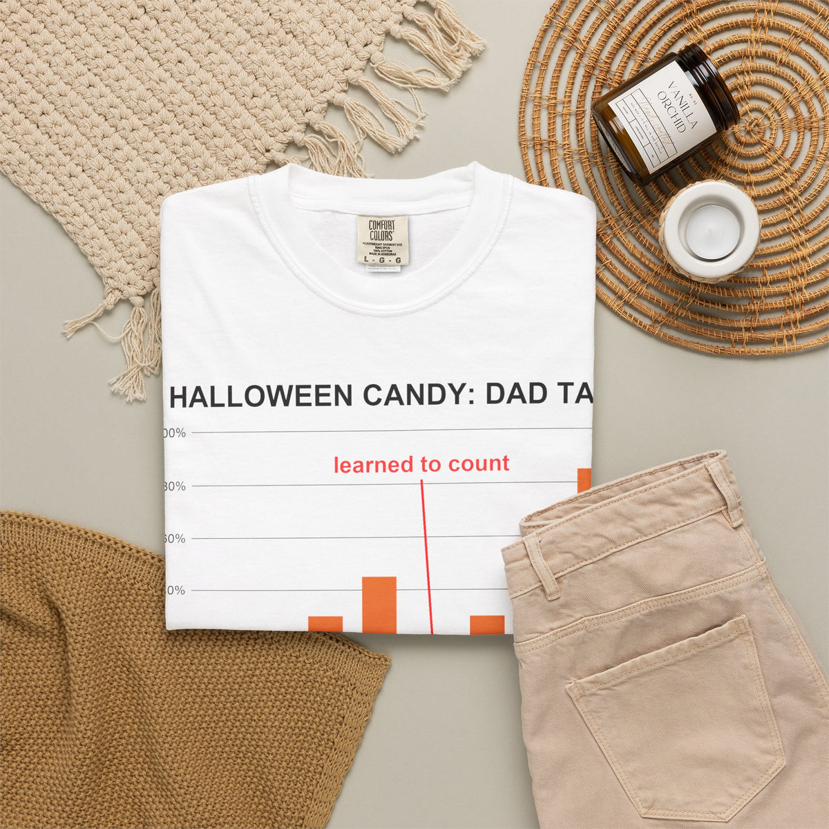 Halloween Candy Dad Tax Shirt