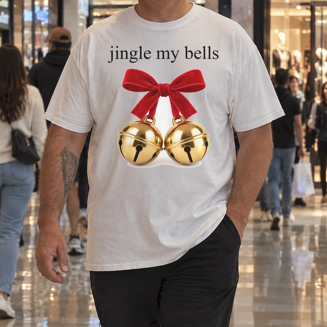 Jingle My Bells Shirt worn at the mall