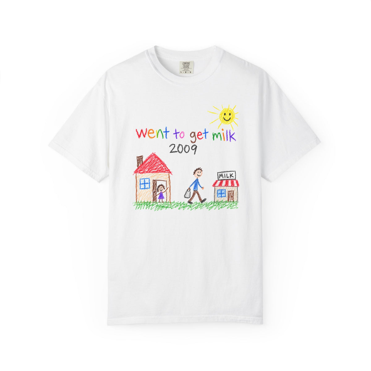 Went To Get Milk 2009 Shirt