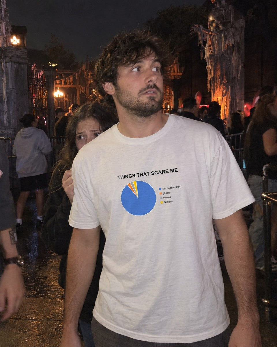 Things That Scare Me Shirt worn out in the wild