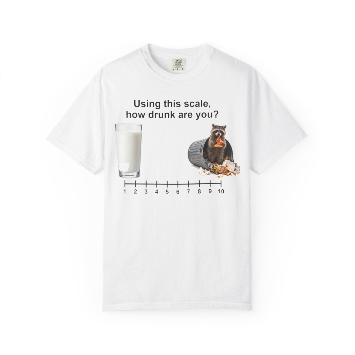 How Drunk Are You Scale Shirt – front