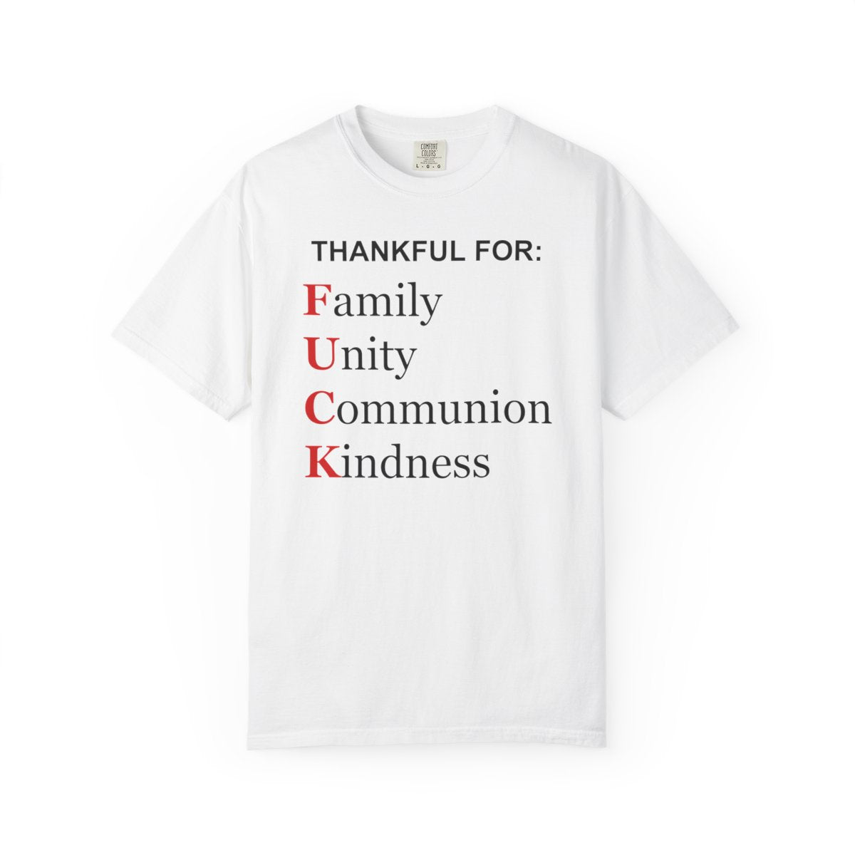 Thankful For Shirt – front